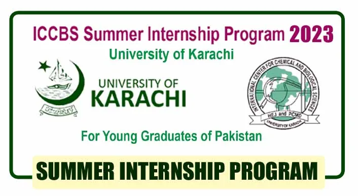 ICCBS Internship Program - Karachi University