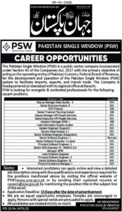 PSW Job Add Jan 2026